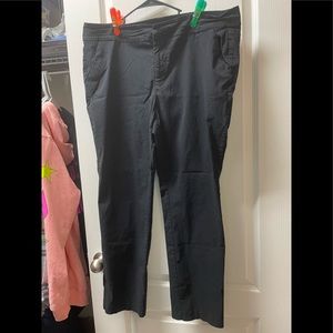 Torrid Studio Modern Deluxe Stretch Black Straight Leg Pant.